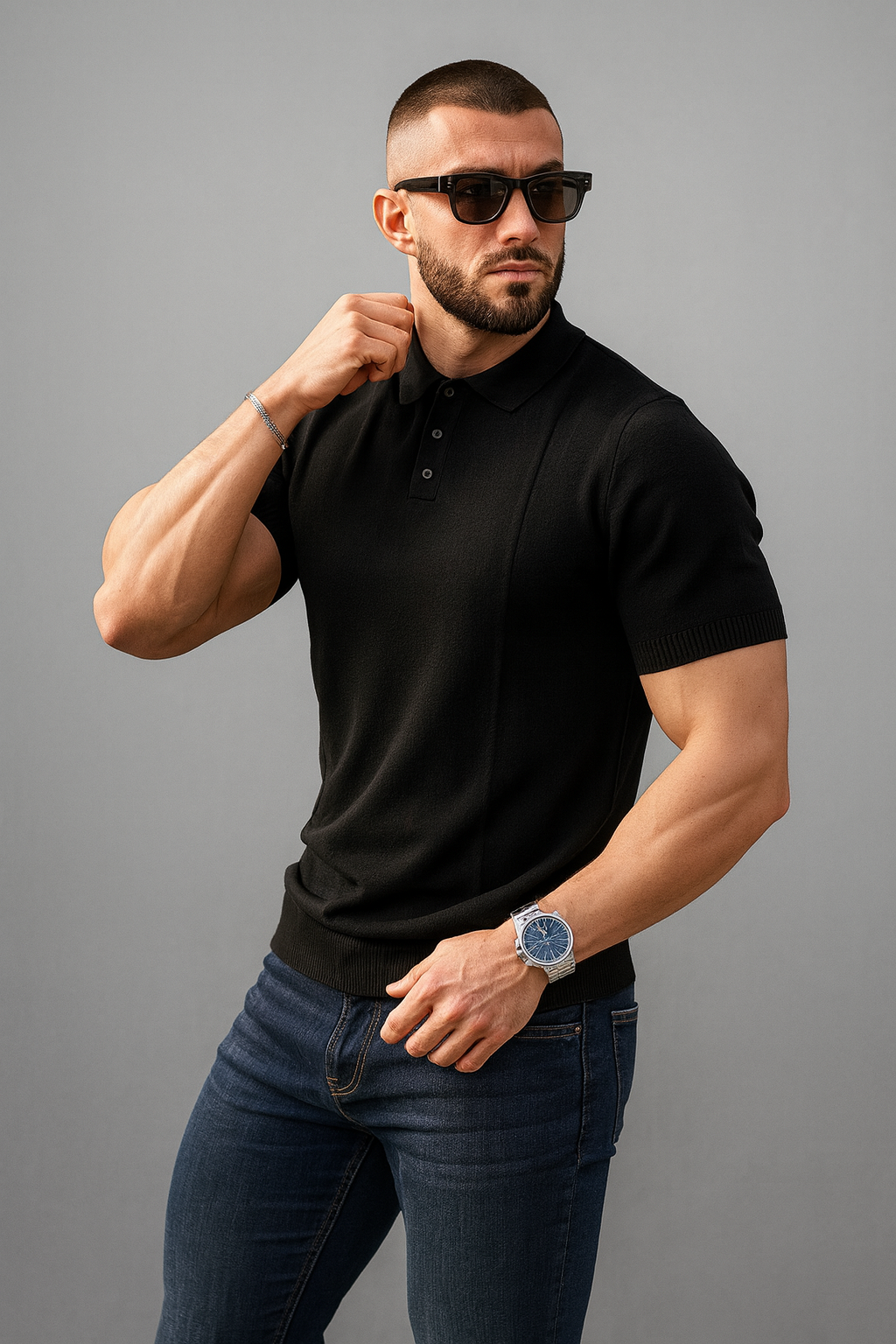The Apex Knit Polo