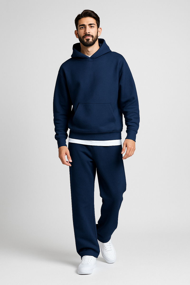 The Atlas Hoodie Tracksuit - Blue