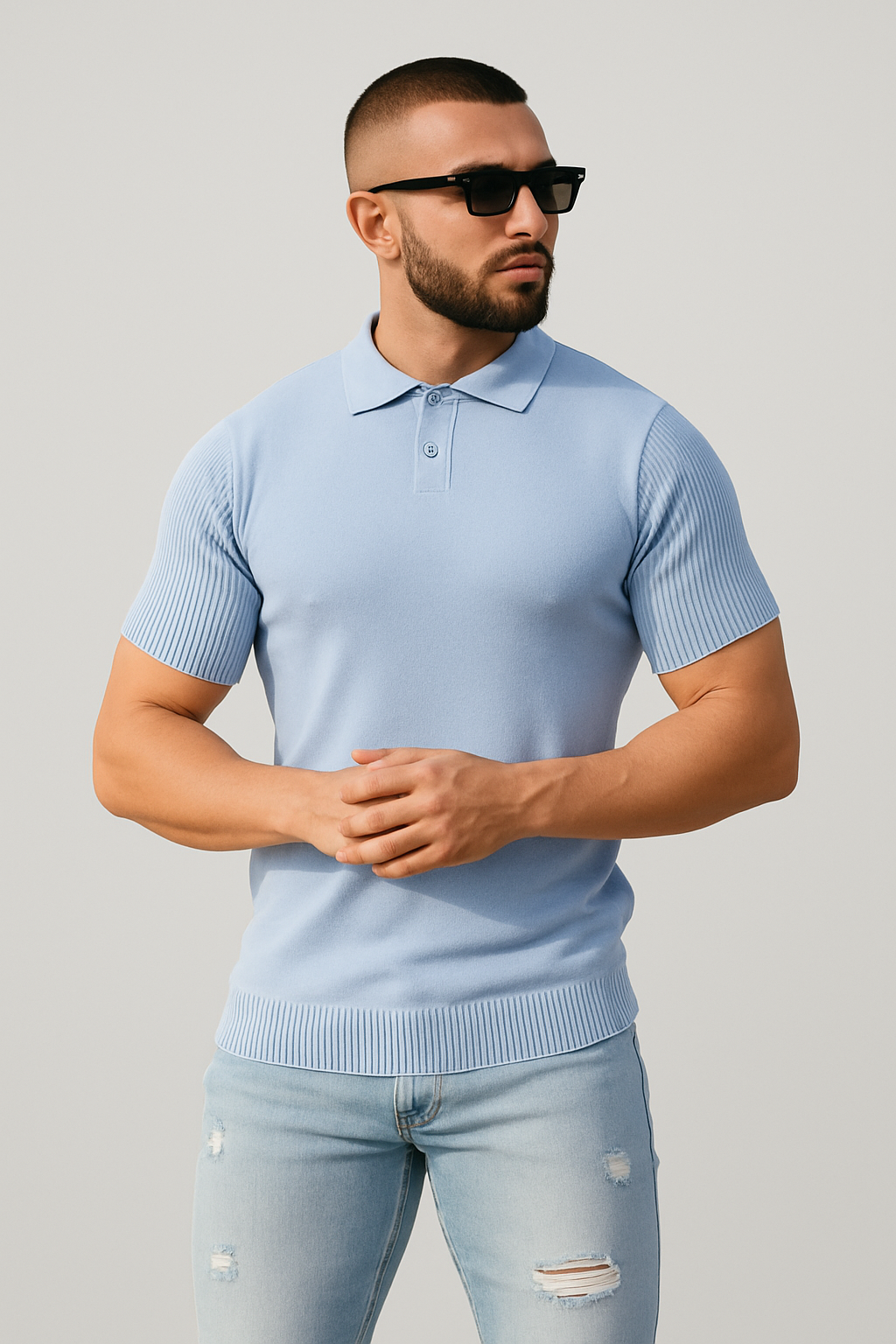 The Apex Knit Polo
