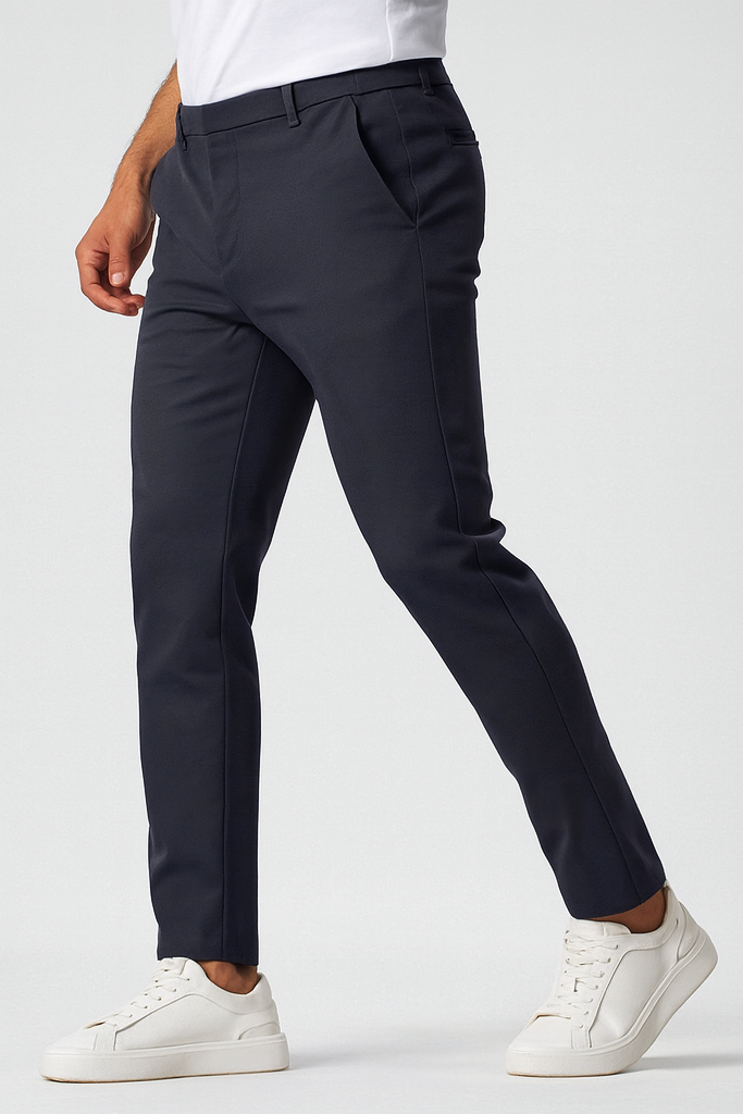 The Slim Chino Trousers - Navy
