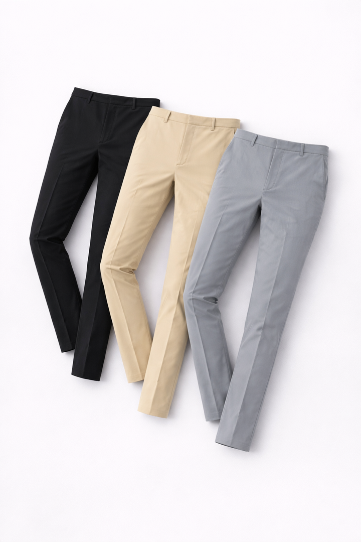 The Slim Chino Trousers 3-Pack