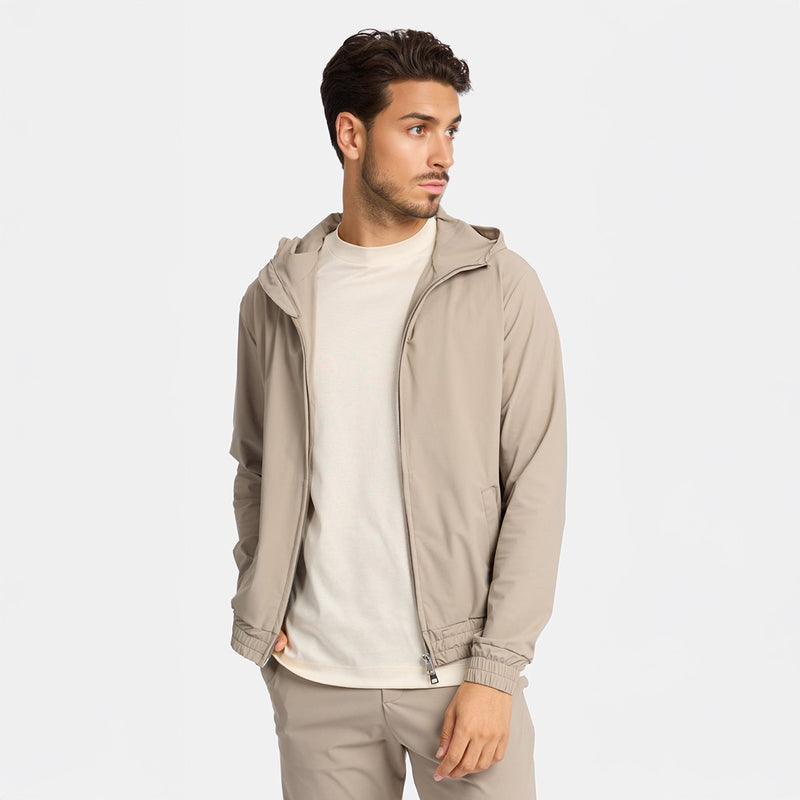 The Apex Tech Tracksuit - Beige