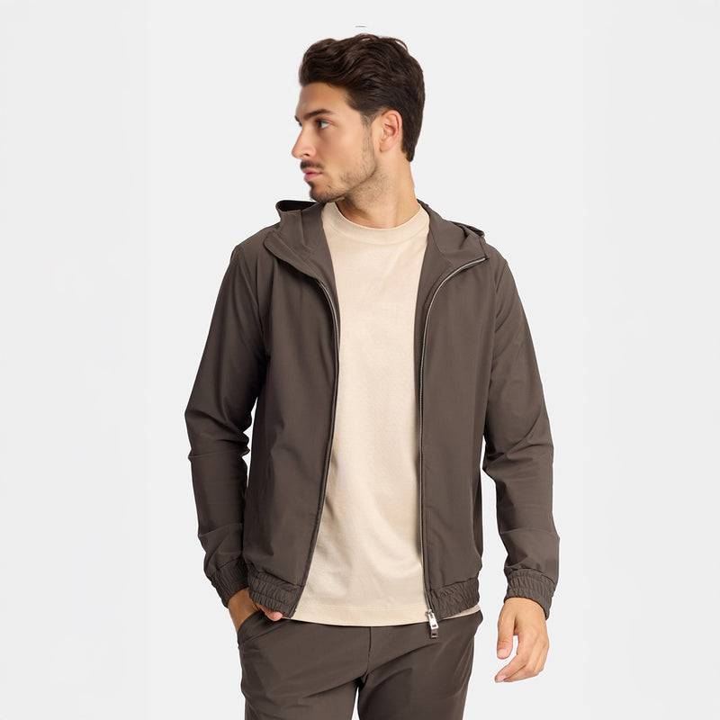 The Apex Tech Tracksuit - Brown